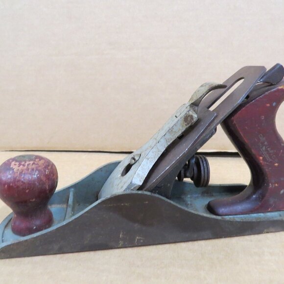 Vintage Stanley Defiance Adjustable Wood Plane 9-1/2" Made in USA - Picture 1 of 9